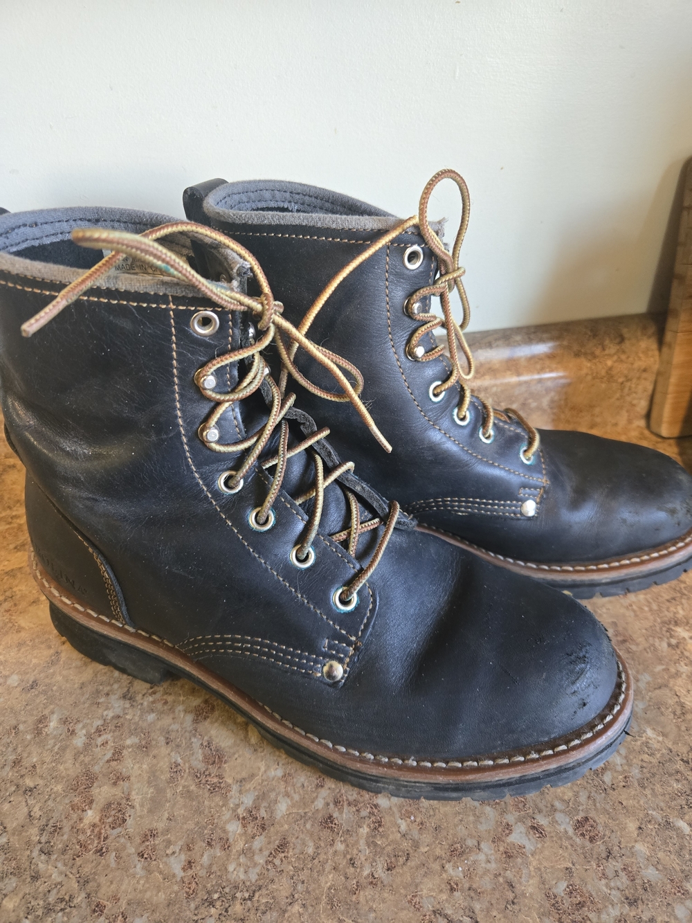 Carolina Steel Toe Logger Boot Womens 10